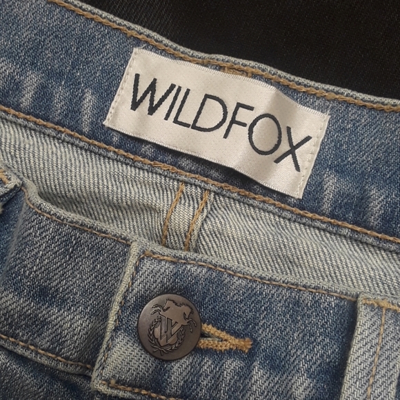 🥳HPx2🥳 NWT, Wildfox The Marianne Mid-Rise in Poetry Jeans - Picture 4 of 15